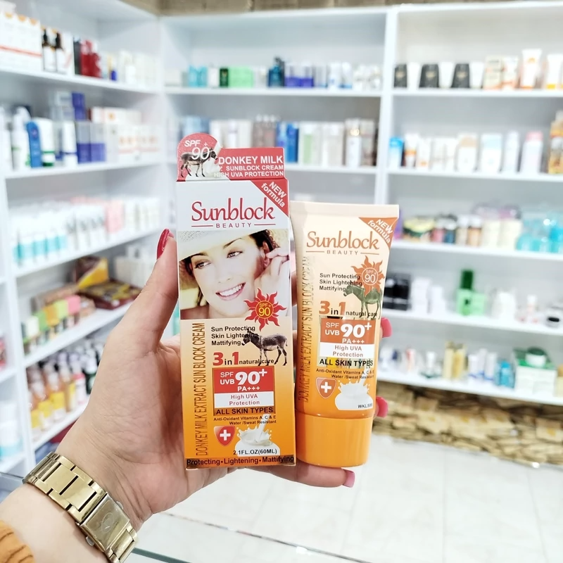 ضدآفتاب ووکالی WOKALI SPF90 بی‌رنگ