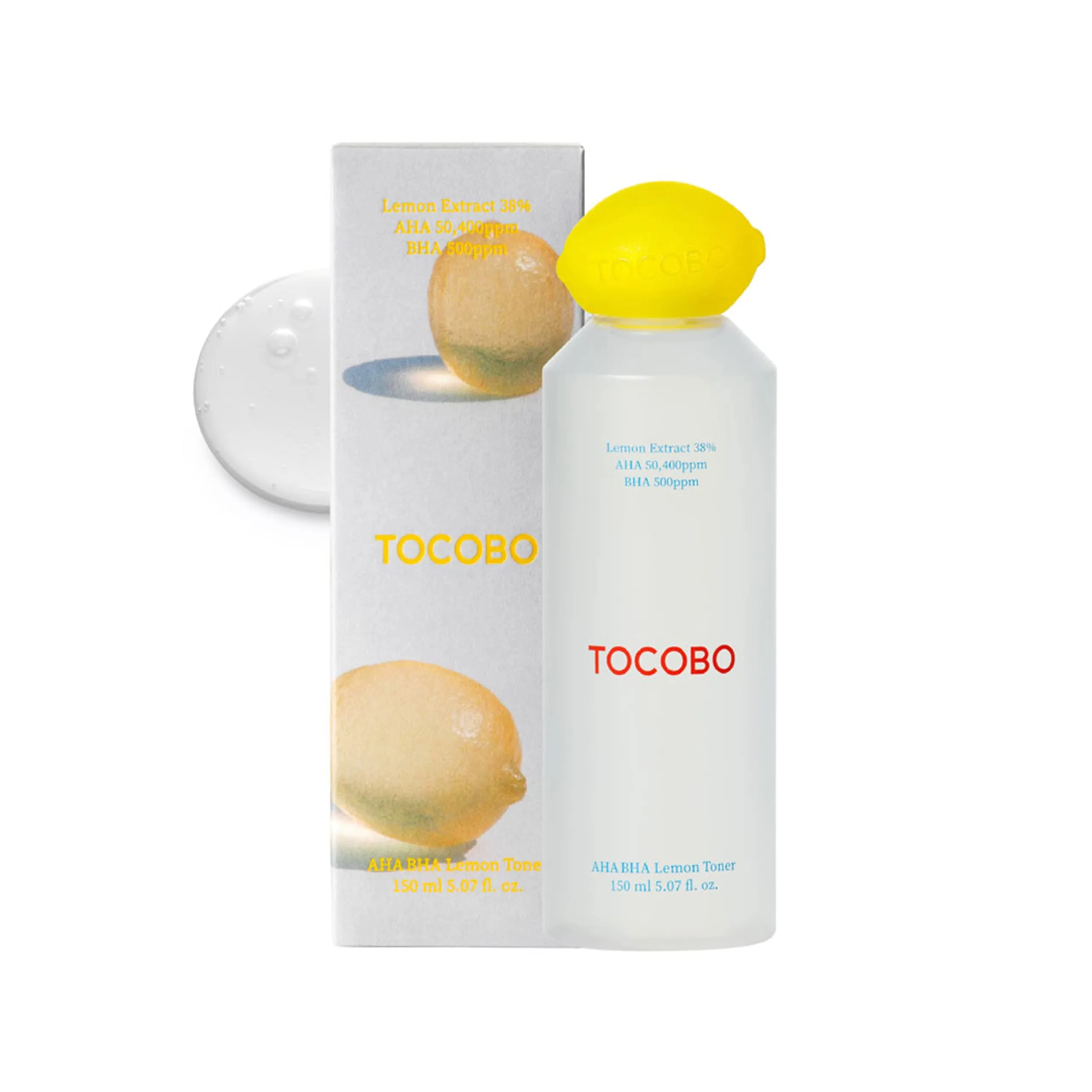تونر لایه‌بردار و روشن‌کننده لیمو توکوبو (Tocobo Lemon Sugar)