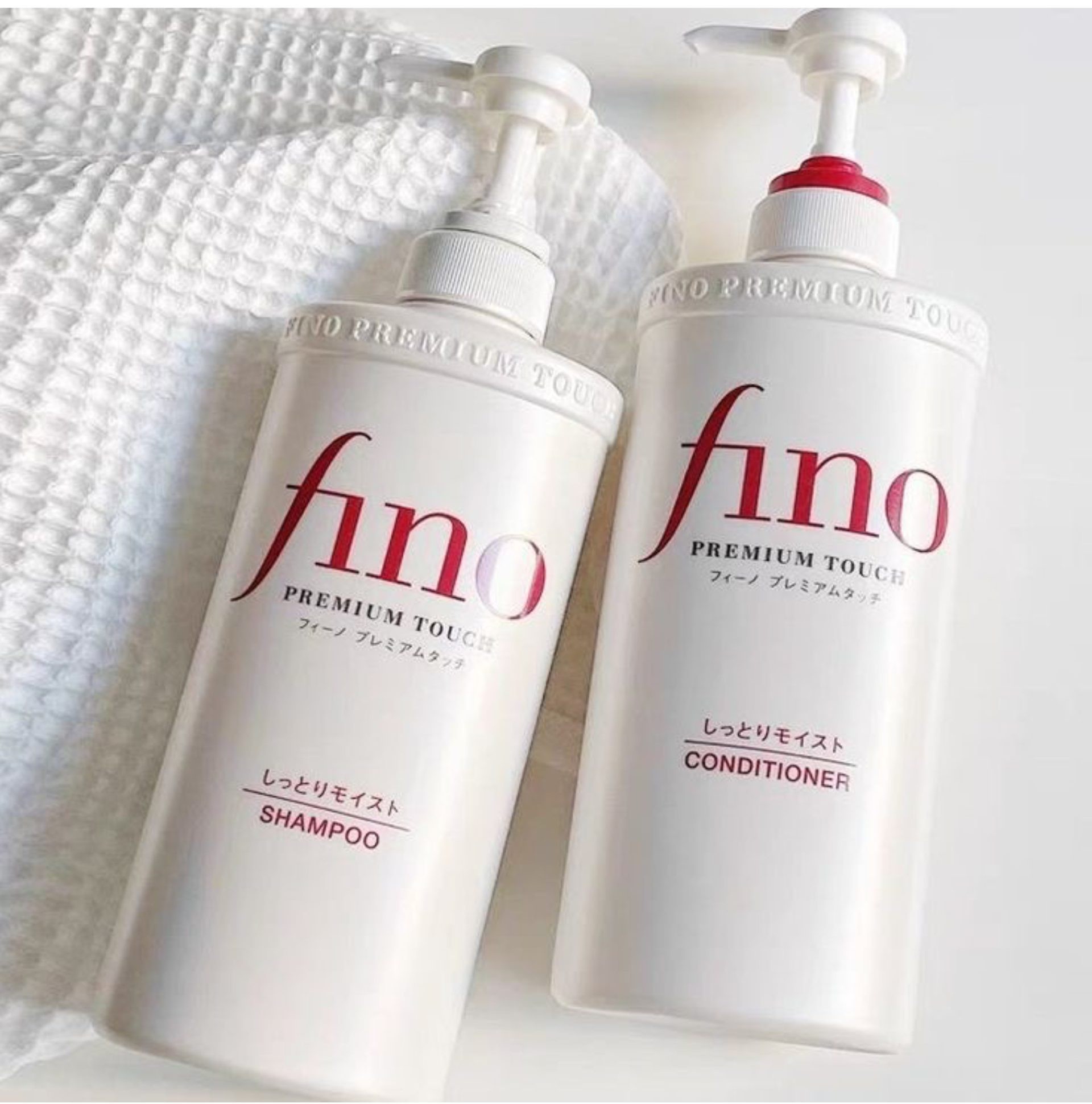 شامپو فینو پریمیوم تاچ شیسیدو (Shiseido Fino Premium Touch Shampoo) ۵۵۰ میلی‌لیتر