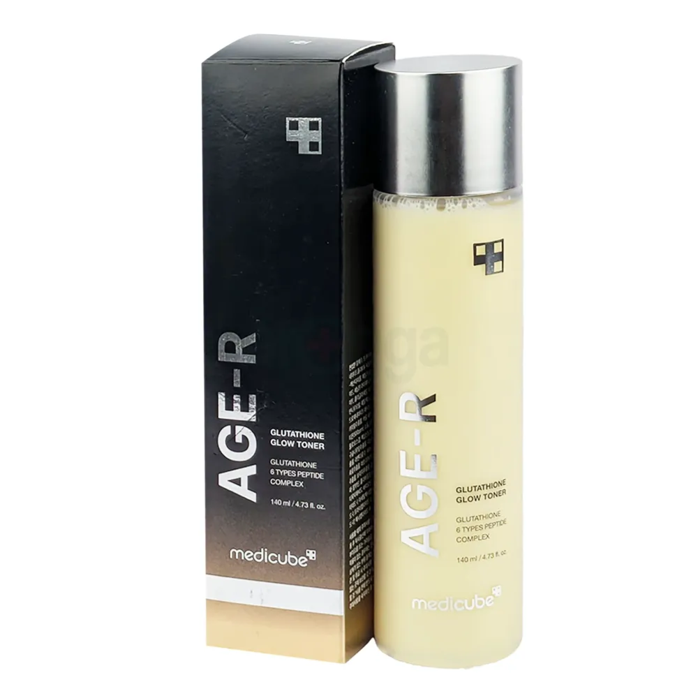 تونر مدیکیوب AGE-R گلوتاتیون (Medicube AGE-R Glutathione Glow Toner) حجم ۱۴۰ میلی‌لیتر | روشن‌کننده و درخشان‌کننده دو لایه