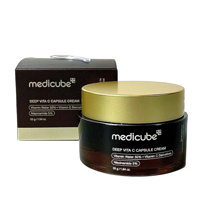 کرم روشن کننده ویتامین سی مدیکیوب Deep Vita C Capsule Cream