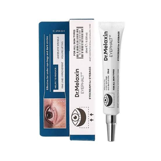 کرم دور چشم دکتر ملaxin (Dr. Melaxin Eyephalt EP Eyecream for Eyebags) حجم ۱۰ میلی‌لیتر | لیفتینگ و کاهش‌دهنده پفی و سیاهی دور چشم