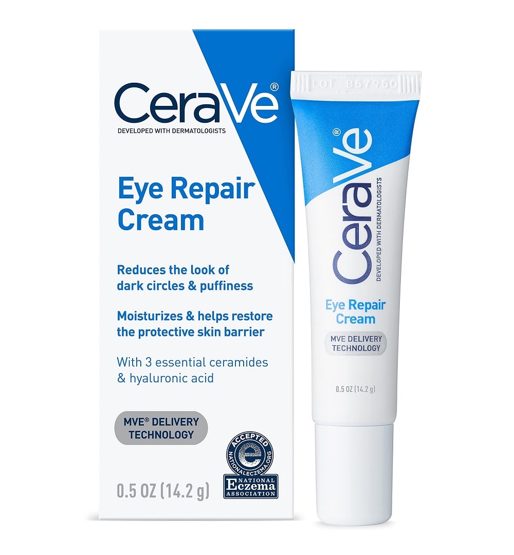 کرم دور چشم سراوی (CeraVe Eye Repair Cream) ۱۴.۲ گرم | کاهش سیاهی و پفی دور چشم