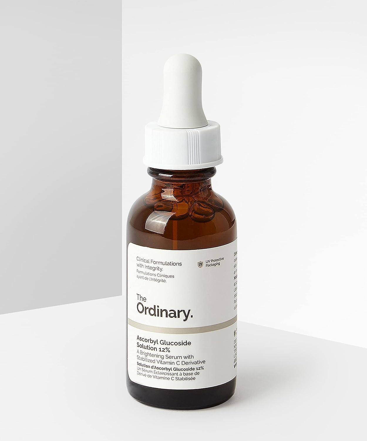 سرم روشن کننده و ویتامین C اوردینری (Ascorbyl Glucoside 12%)