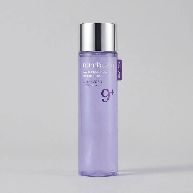 تونر پاک کننده و درخشان‌کننده نامبوزین شماره ۹ (Numbuzin No.9 NAD+ PDRN Glow Boosting Toner) حجم ۱۵۰ میلی‌لیتر